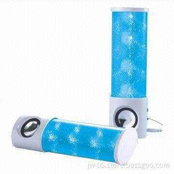 Portable Speakers with 3 Colorful Flashlight